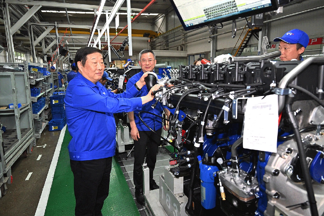 谭旭光：抢抓国内市场机遇，全面提升清洁能源发动机产能